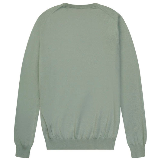 Green Cotton Sweater