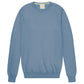 Light Blue Cotton Sweater