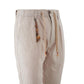 Pantaloni da uomo in cotone beige