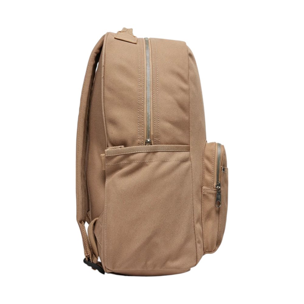 Zaino in poliestere riciclato beige