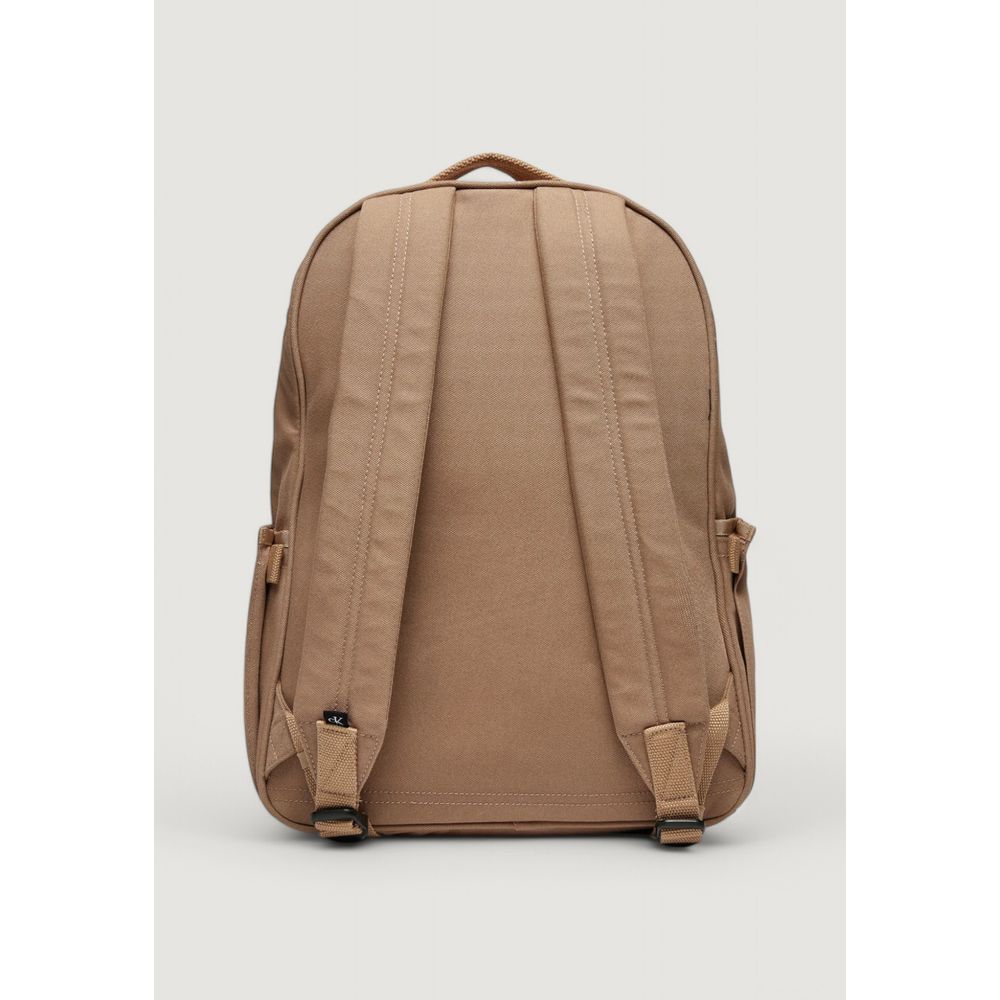 Zaino in poliestere riciclato beige