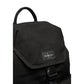 Black Recycled Polyester Backpack