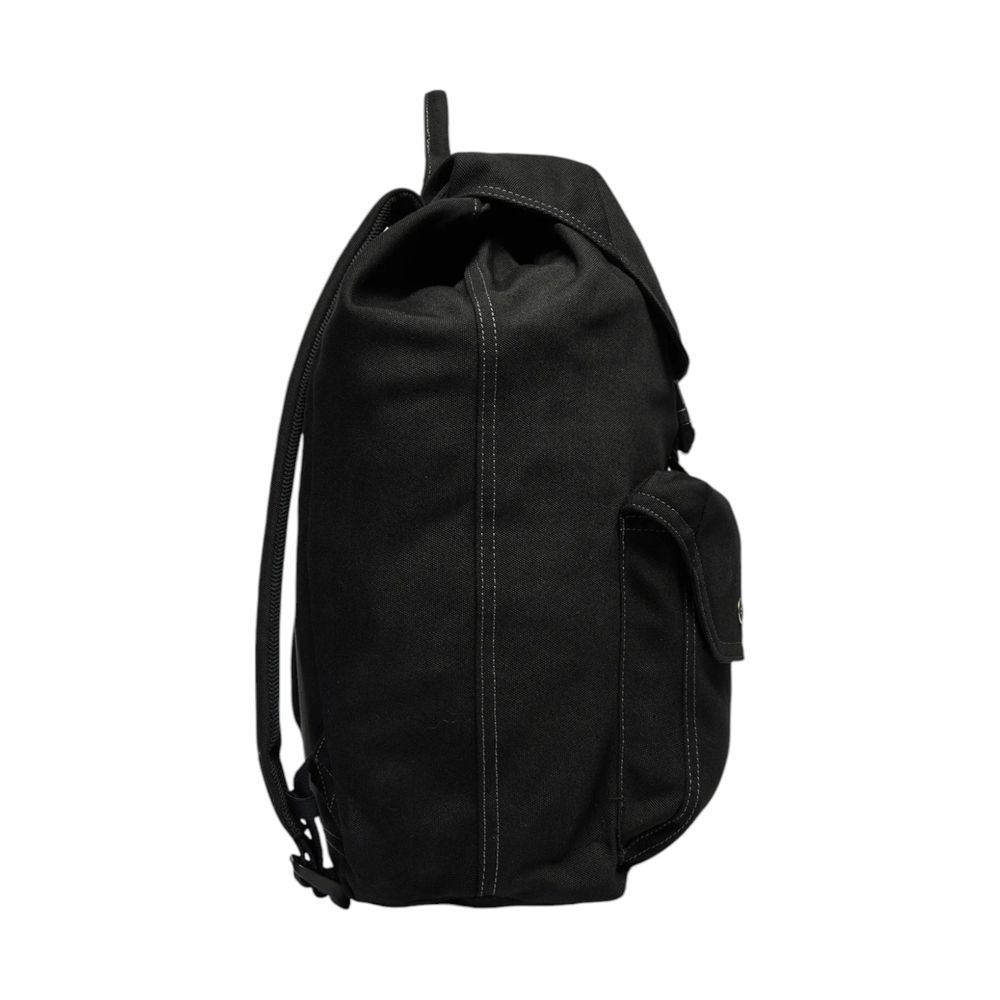 Black Recycled Polyester Backpack