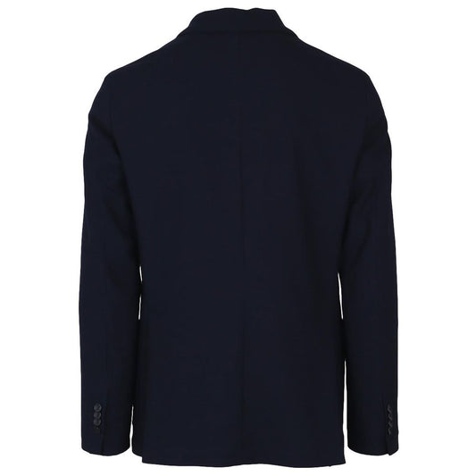 Blue Polyester Blazer