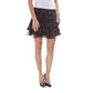 Black Silk Women Skirt