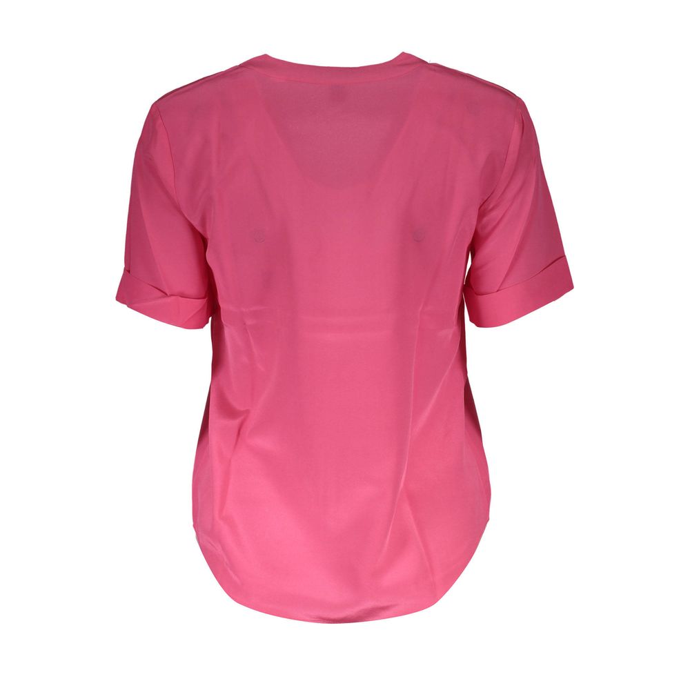 Pink Silk Women TShirt