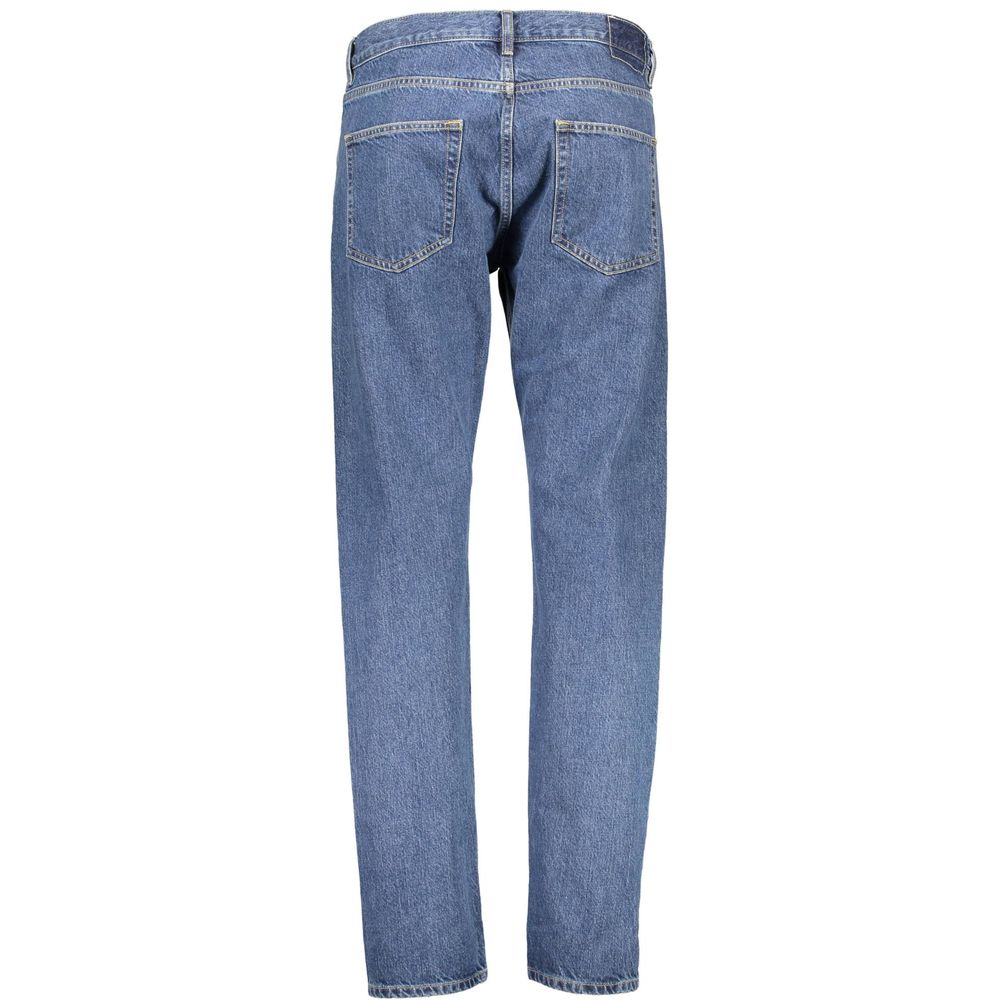 Blue Cotton Men Jeans