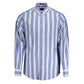 Light Blue Cotton Men Shirt