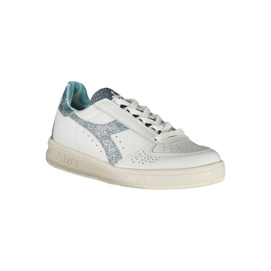 White Leather Women Sneaker