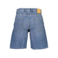 Blue Cotton Mens Bermuda Jeans