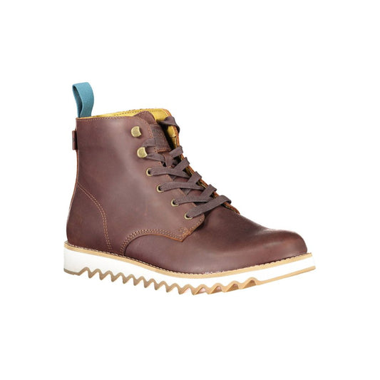 Brown Leather Men Boot