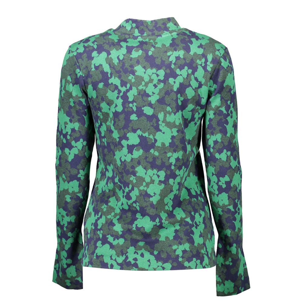 Green Viscose Women Sweater