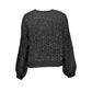 Black Acrylic Women Sweater