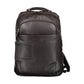 Brown Leather Men Backpack