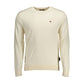 Beige Cotton Men Sweater