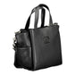 Black Polyethylene Women Handbag