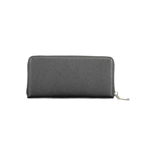 Black Polyethylene Women Wallet