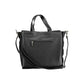 Black Polyethylene Women Handbag