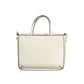 White PVC Women Handbag