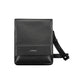 Black Polyester Men Shoulder Bag