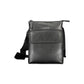 Black Polyester Men Shoulder Bag