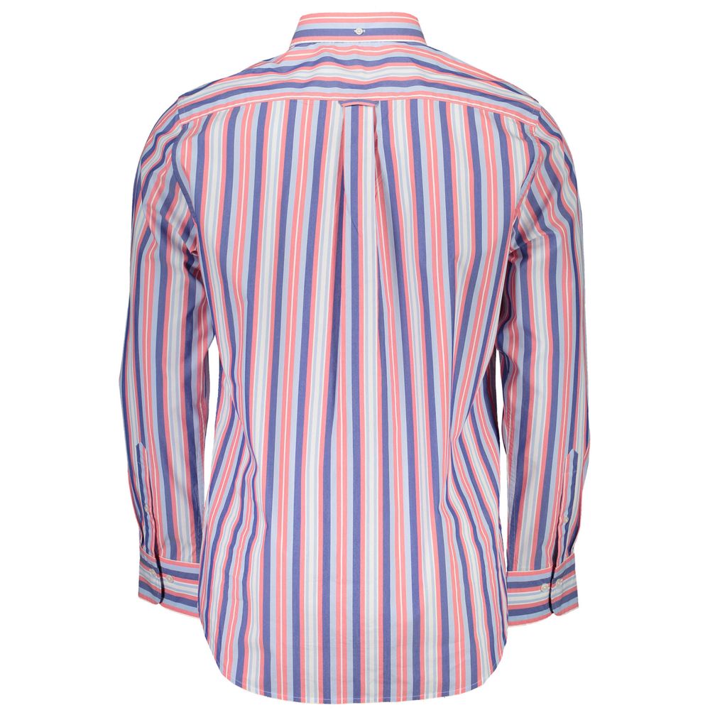 Pink Cotton Men Shirt