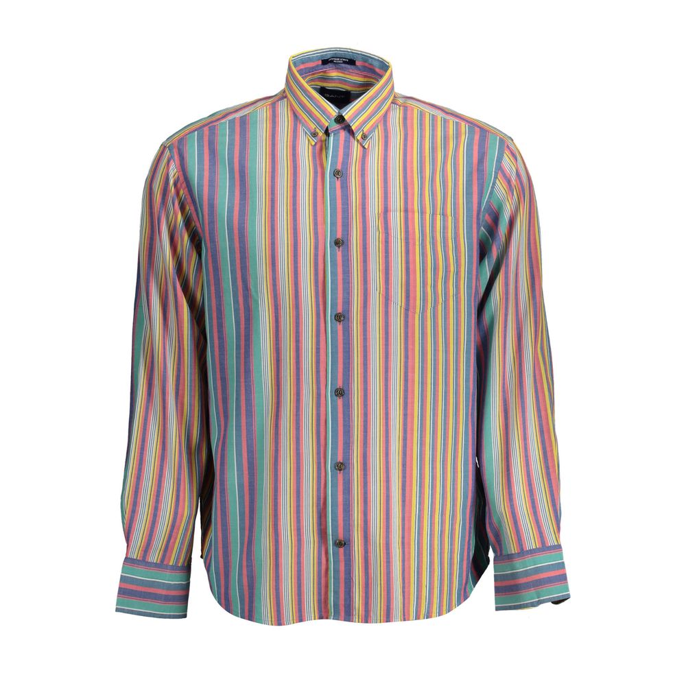 Light Blue Cotton Men Shirt