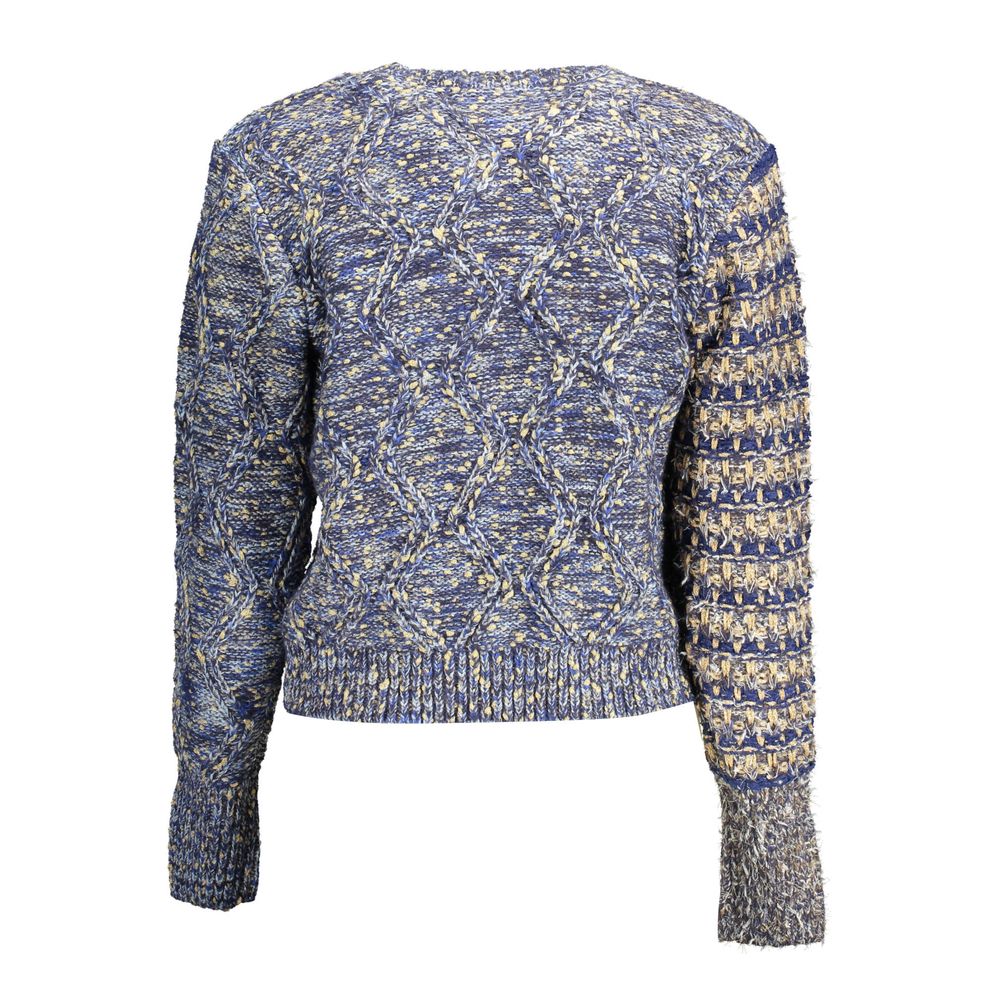 Blue Polyamide Women Sweater