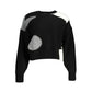 Black Acrylic Women Sweater