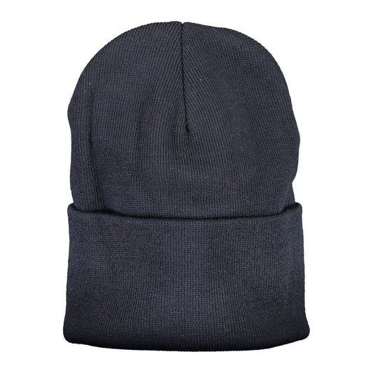 Cappellino da uomo in acrilico blu