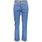 Blaue Jeans und Hose aus Baumwolle