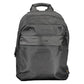 Black Polyester Men Backpack