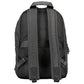 Black Polyester Men Backpack