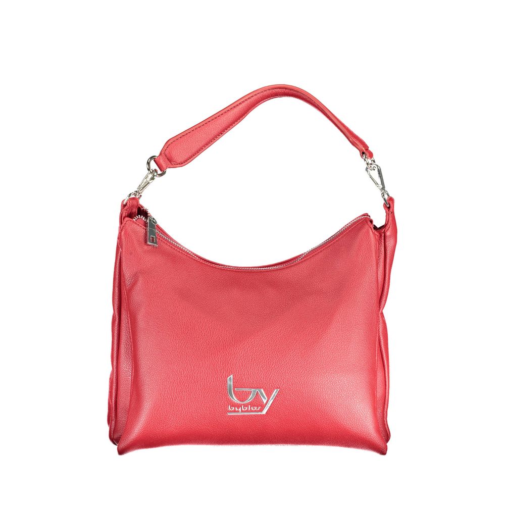 Red Polyethylene Women Handbag