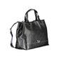 Black Polyethylene Women Handbag