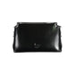 Black Polyethylene Women Handbag