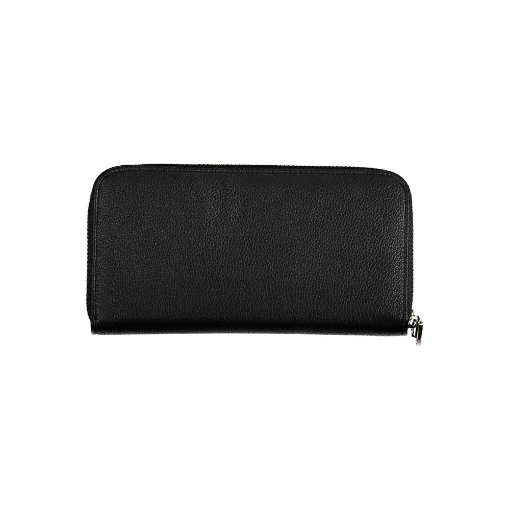 Black Polyethylene Women Wallet