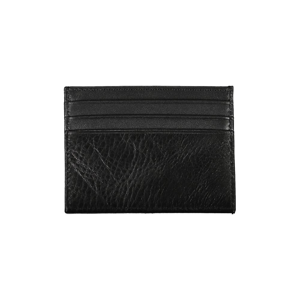 Black Leather Men Wallet