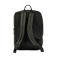 Green Polyester Men Backpack