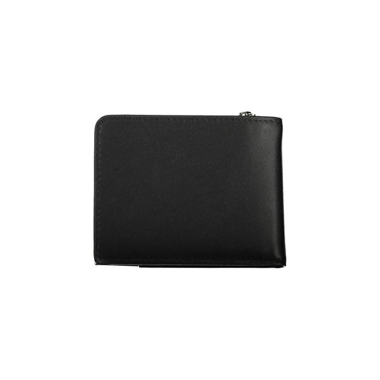 Black Polyethylene Men Wallet