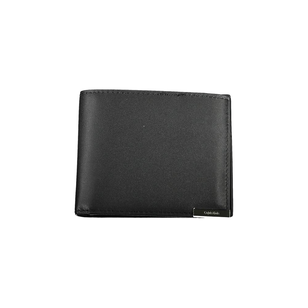 Black Polyethylene Men Wallet