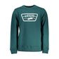 Green Cotton Men Sweater