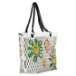 White Polyethylene Women Handbag