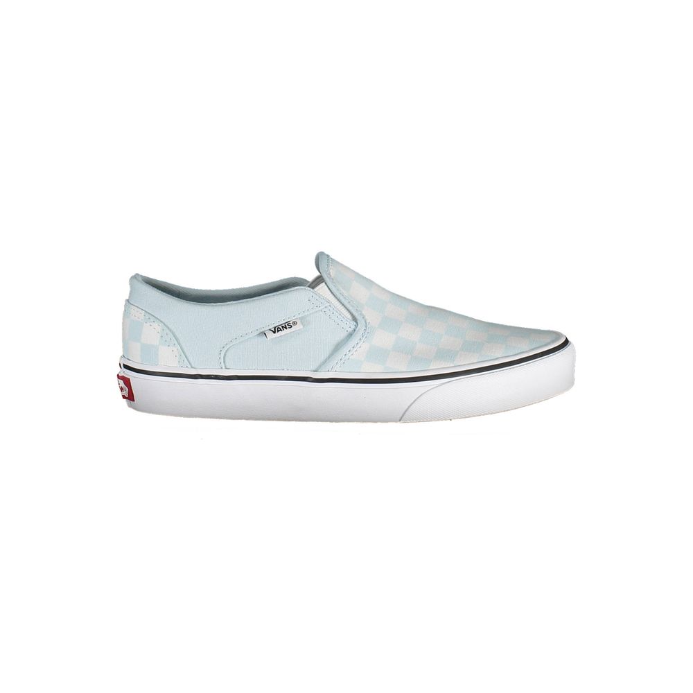 Light Blue Polyester Women Sneaker