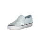 Light Blue Polyester Women Sneaker