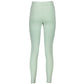 Green Cotton Women Legging