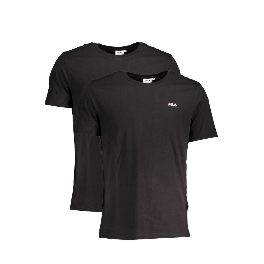 Black Cotton Men TShirt