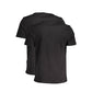 Black Cotton Men TShirt