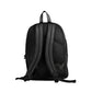 Black Polyester Men Backpack