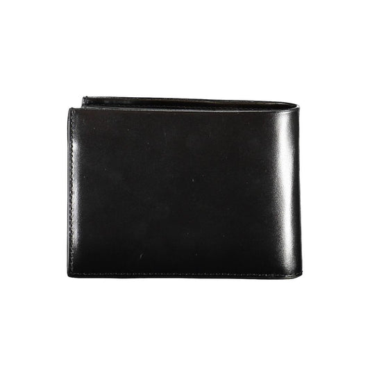 Black Leather Men Wallet